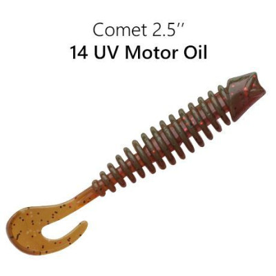Приманка Comet 2,5" (65mm) 93-65-14-6 кальмар, 6 шт.