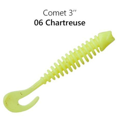 Приманка Comet 3,0" (75mm) 93-75-6-6 кальмар, 6 шт.