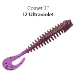 Приманка Comet 3,0" (75mm) 93-75-12-6 кальмар, 6 шт.