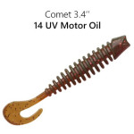 Приманка Comet 3,4" (85mm) 93-85-14-6 кальмар, 5 шт.