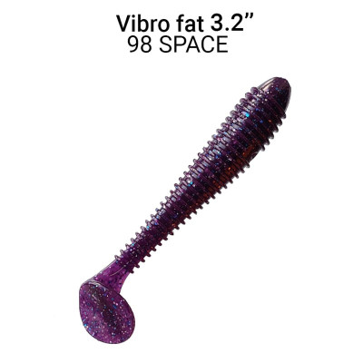 Приманка Vibro Fat 3,2" (80cm) 73-80-98-6 кальмар, 5 шт.