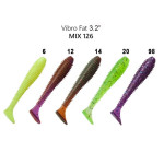 Приманка Vibro Fat 3,2" (80cm) 73-80-M126-6 кальмар, 5 шт.
