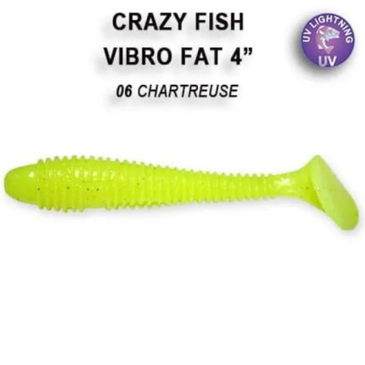 Приманка Vibro Fat 4,0" (100mm) 14-100-6-6 кальмар, 4 шт.
