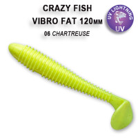Приманка Vibro Fat 4,7" (120mm) 39-120-6-6 кальмар, 4 шт.