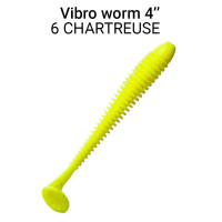 Приманка Vibro Worm 4" (100mm) 75-100-6-6 кальмар, 5 шт