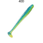Приманка Vibro Worm 4,5" 77-115-40D-6 кальмар, 5 шт