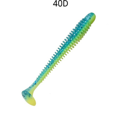 Приманка Vibro Worm 4,5" 77-115-40D-6 кальмар, 5 шт