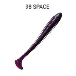 Приманка Vibro Worm 4,5" 77-115-98-6 кальмар, 5 шт