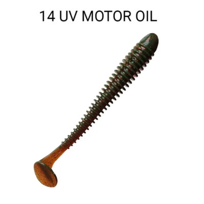 Приманка Vibro Worm 4,5" 77-115-14-6 кальмар, 5 шт