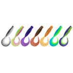 Curly Classic 2,2" 7шт MIX M19