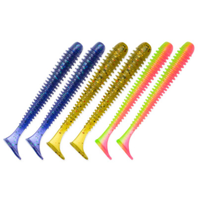 Zander Worm 3" 6шт MIX M7