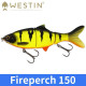 ВОБЛЕР WESTIN RICKY THE ROACH, 150mm, 40 грам, Sinking, колір fireperch