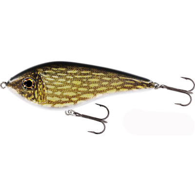 ГЛАЙДЕР ДЖЕРК ВОБЛЕР WESTIN  REAL PIKE , 150 mm, 115 грам, Sinking