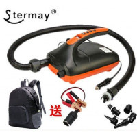 Электрокомпрессор для надува ПВХ лодки Stermay HT-782, 1 шт.