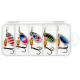 Блешня вєртушка, 3 грама, набір 5 шт.