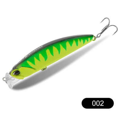 Воблер Esfishing  Visitor Minnow 80F 002, 10 грам, 0-0,5 м