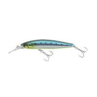 Воблер JACKALL BIGBACKER WANGAN MINNOW 98S UROKO HL CHARTREUSE BELLY IWASHI 
