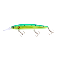 Воблер JACKALL BIGBACKER WANGAN MINNOW 128S Wannai Green
