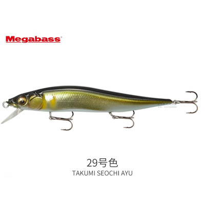 ВОБЛЕР MEGABASS ONETEN JR. 98SP TAKUMI SEOCHI AYU