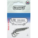 Гачок Двійник MASTER HOOK DH-800 №1/0,  3 шт