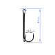 Гачок Двійник MASTER HOOK DH-800 №2/0,  2 шт
