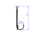 Гачок Двійник MASTER HOOK DH-800 №4, 4 шт