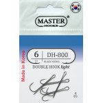 Гачок Двійник MASTER HOOK DH-800 №6, 4 шт