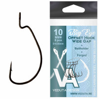 Офсетний гачок Big Eye Offset Hook Wide Gap №10 Gap 6шт