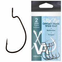 Офсетний гачок Big Eye Offset Hook Wide Gap №2 Gap 5шт