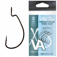 Офсетний гачок Big Eye Offset Hook Wide Gap №8 Gap 6шт