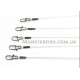 Повідець CLIMAX EXCLUSIVE LEADER Хард Моно - 300 mm d-0,5mm, 9,5 kg (5 шт)