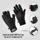 Перчатки риболовні Black Edition, пальці відкріваються, розмір XL