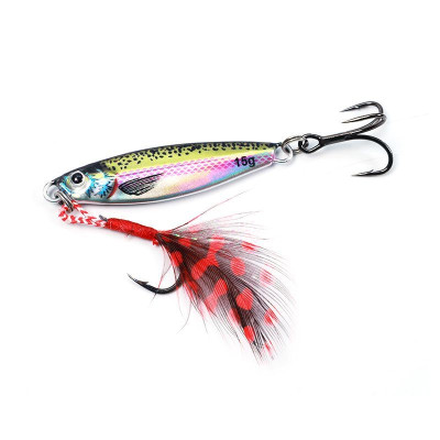 Пількер металевий FishingMaster 1 шт, колір 14, 15 грам