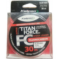 Флюорокарбон Kalipso Titan Force FC Leader 30m 0.12 mm, 1.2кг