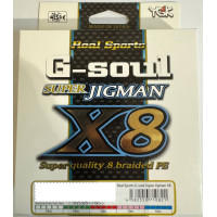 Шнур YGK Super Jig Man X8  #1,0/0.165mm 22lb/9,1кg, 150m