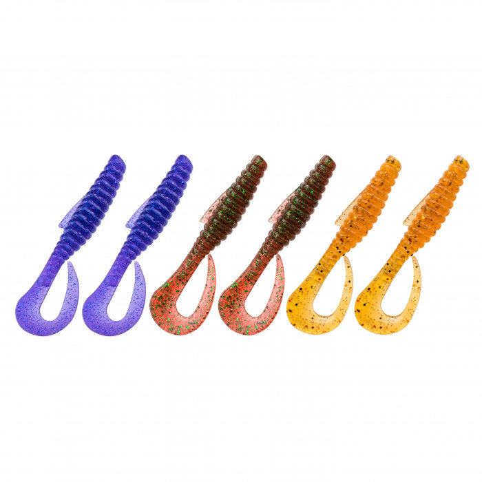 Mad Twist 2.6" 6шт колір мікс M5 (11,16, 20)