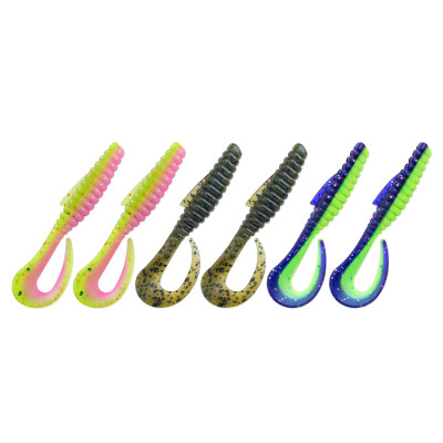 Mad Twist 2.6" 6шт колір мікс M6 (08, 13, 27) 