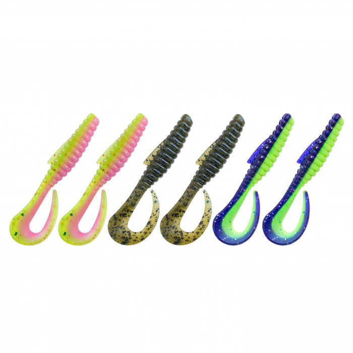 Mad Twist 2.6" 6шт колір мікс M6 (08, 13, 27) 