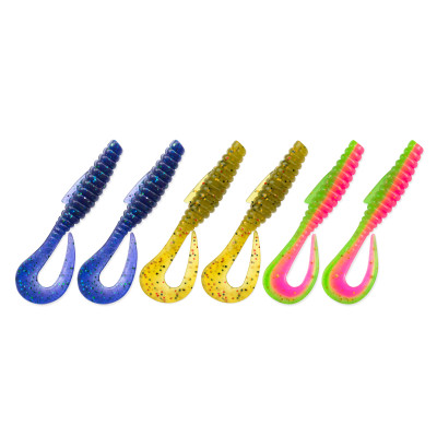 Mad Twist 2.6" 6шт колір мікс M7 (17, 21, 29)