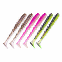 Zander Worm 3" 6шт цвет M4 (01, 09, 25) 
